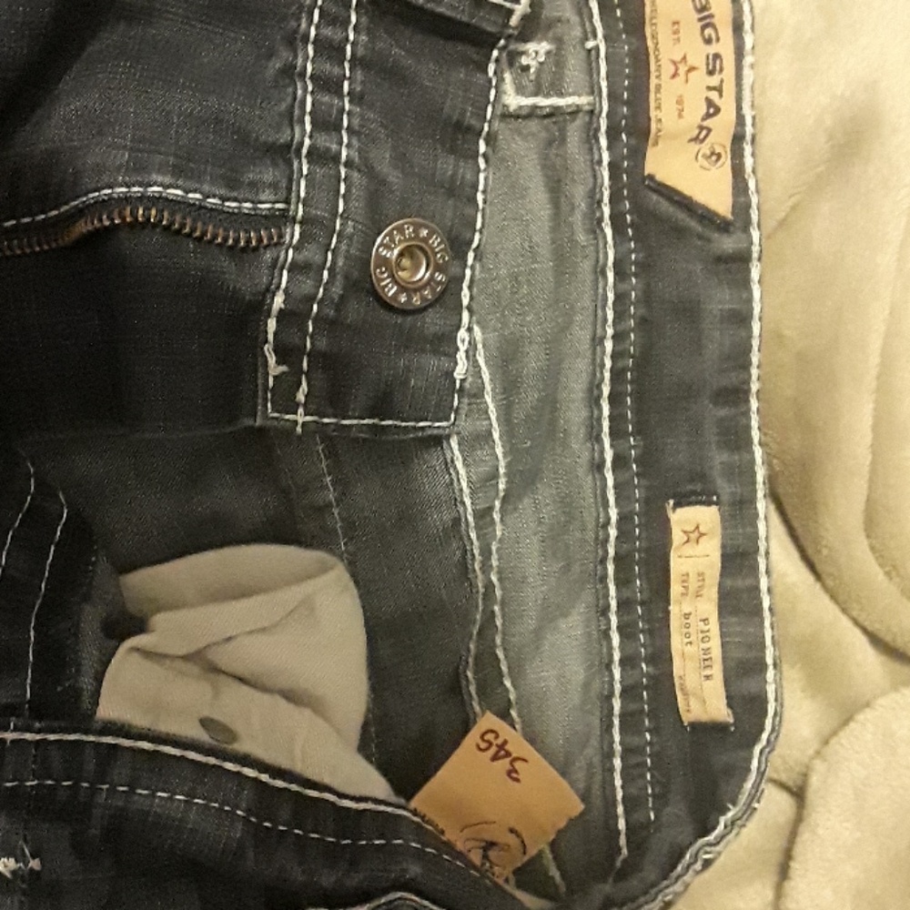 Big star pioneer boot cut 34s